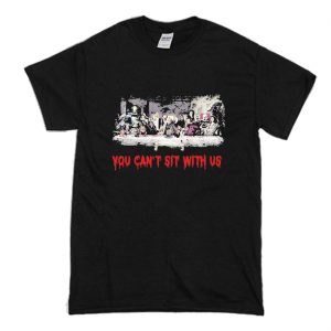 Halloween horror characters you can't sit with us T Shirt (BSM)