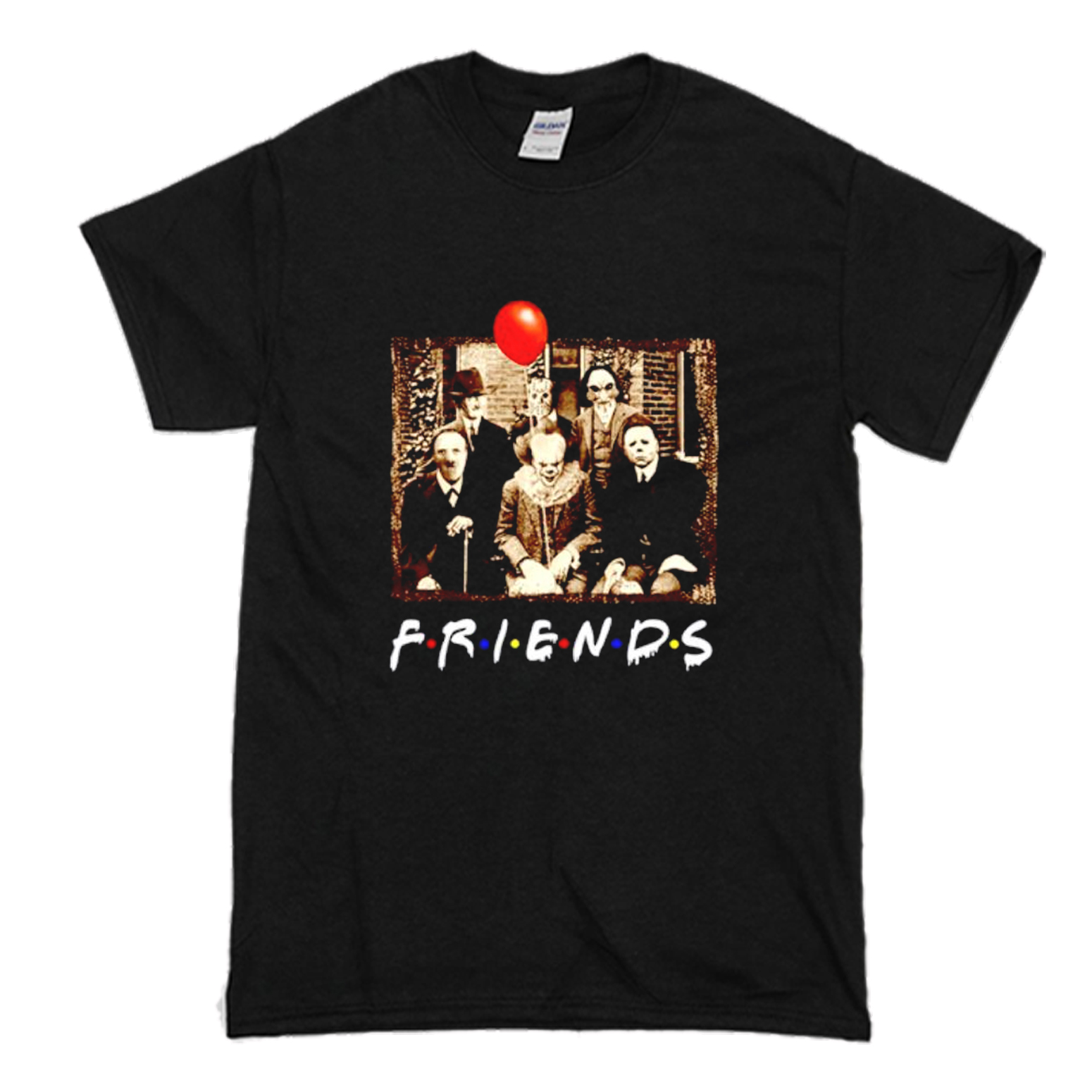 Happy Halloween Freiends T Shirt (BSM)