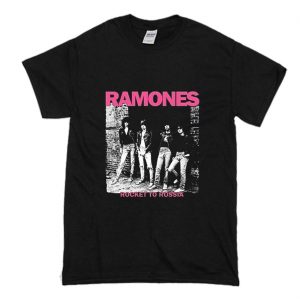 RAMONES ROCKET TO RUSSIA NEW BLACK T Shirt (BSM)