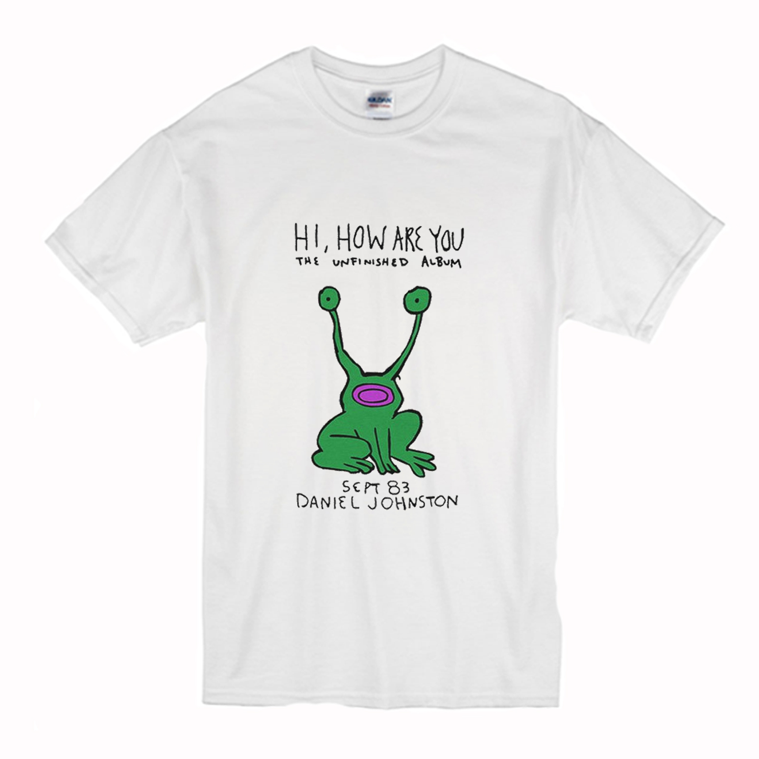 Hi How Are You Daniel Johnston T Shirt (BSM)