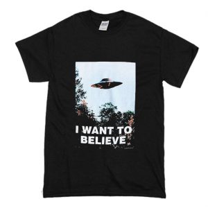Josh Dun I want to believe UFO T-Shirt (BSM)