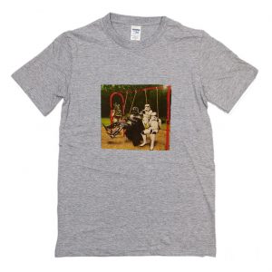 Darth Vader on Swing Set T-Shirt (BSM)