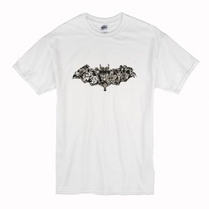 Haunted Mansion Halloween Bat T-Shirt (BMS)