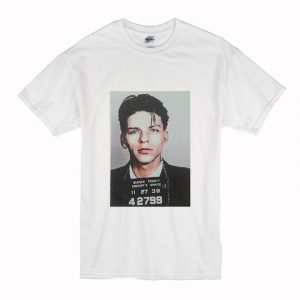 Frank Sinatra Color Mugshot T-Shirt (BSM)