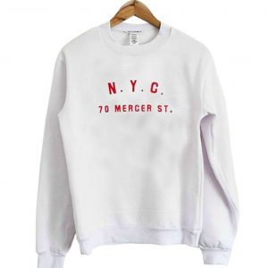 NYC 70 Mercer St Sweatshirt (BSM)