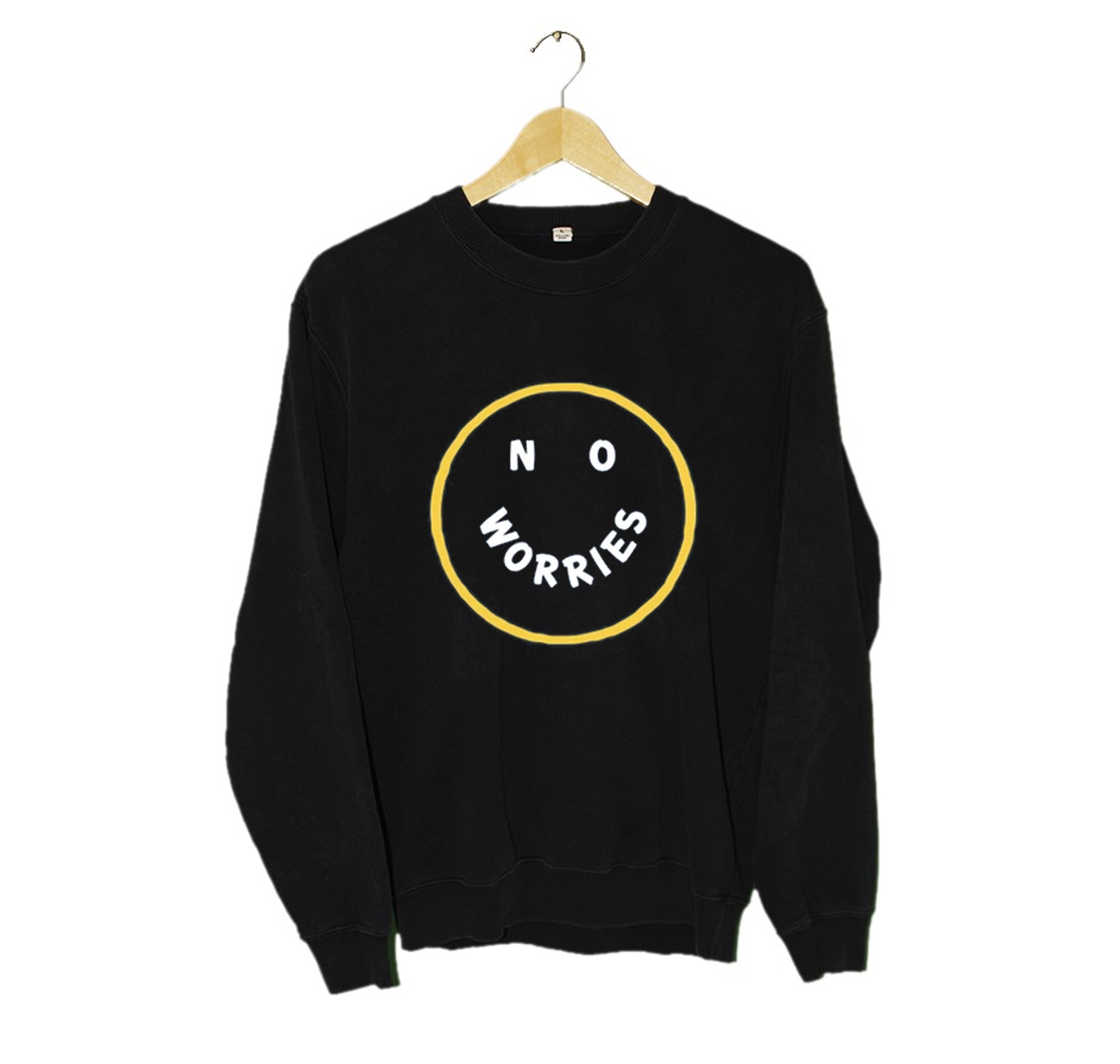 No Worries Sweatshirt Black (BSM)
