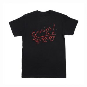 Vintage 1993 Guns N Roses Use Your Illusion Tour T-Shirt Back (BSM)