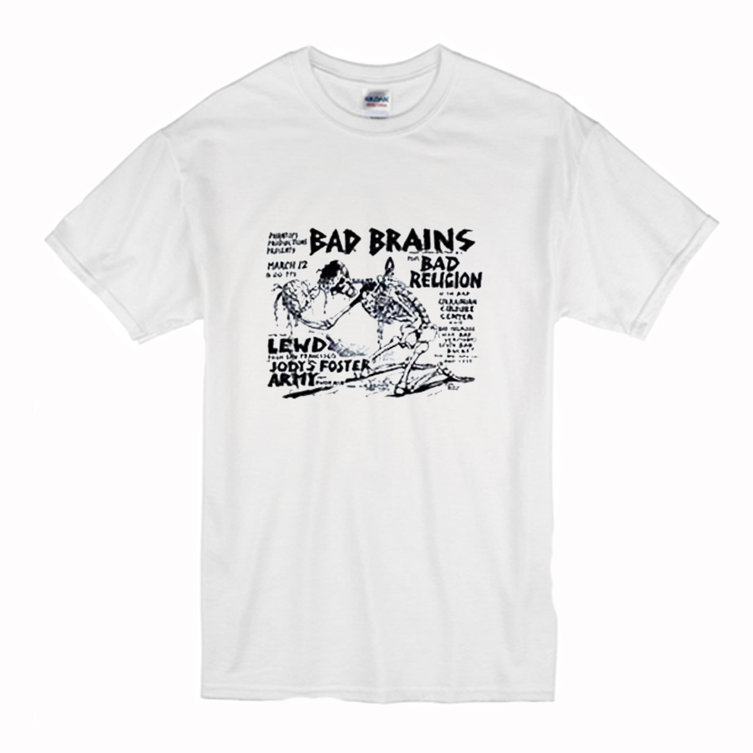 Bad Brains bad Religion T-Shirt (BSM)