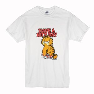 Garfield Have A Nice Day Art T-Shirt (BSM)