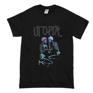 Skeletons Utopia Printed T-Shirt (BSM)