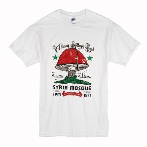 Allman Brothers Band Syria Mosque 1971 T-Shirt (BSM)