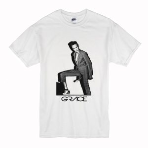 Grace Jones Mic T-Shirt (BSM)