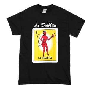 La Diablita Loteria Mexican Bingo T-Shirt (BSM)