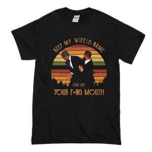 Retro Will Smith The Oscar Slap 2022 T Shirt (BSM)