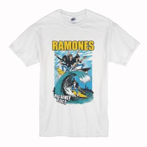 Ramones Rockaway Beach T Shirt (BSM)