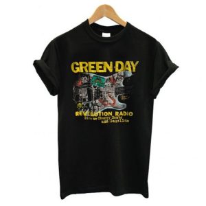Green Day Revolution Radio Band T Shirt (BSM)