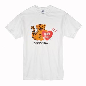 Human Made Tiger Heart T Shirt (BSM)
