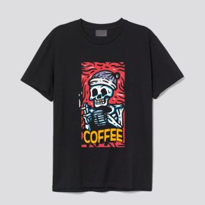Coffee and Cigarette T Shirt AI