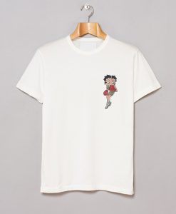 Betty Boop Boxing T-Shirt AI