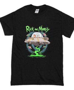 Rick And Morty UFO Big T Shirt AI
