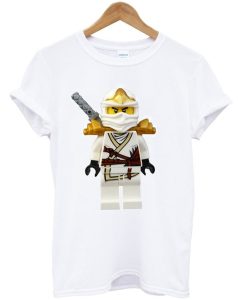 Zane White Ninjago Lego T-Shirt AI