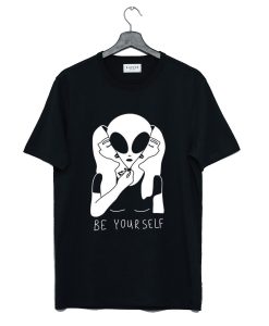 Be Yourself Alien T Shirt AI