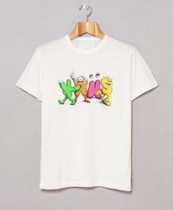 KAWS x Uniqlo Logo T Shirt AI