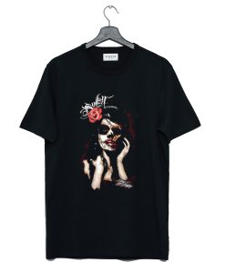 Sullen Day of the Dead Girl T-Shirt AI