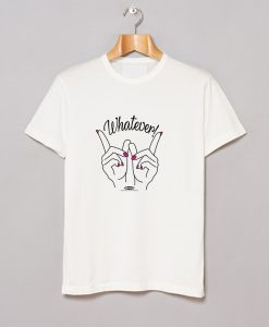 Clueless Whatever Hands T-Shirt AI