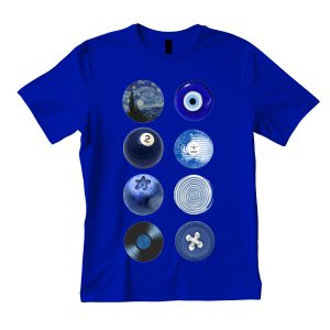 Blue Dimension Graphic T-Shirt