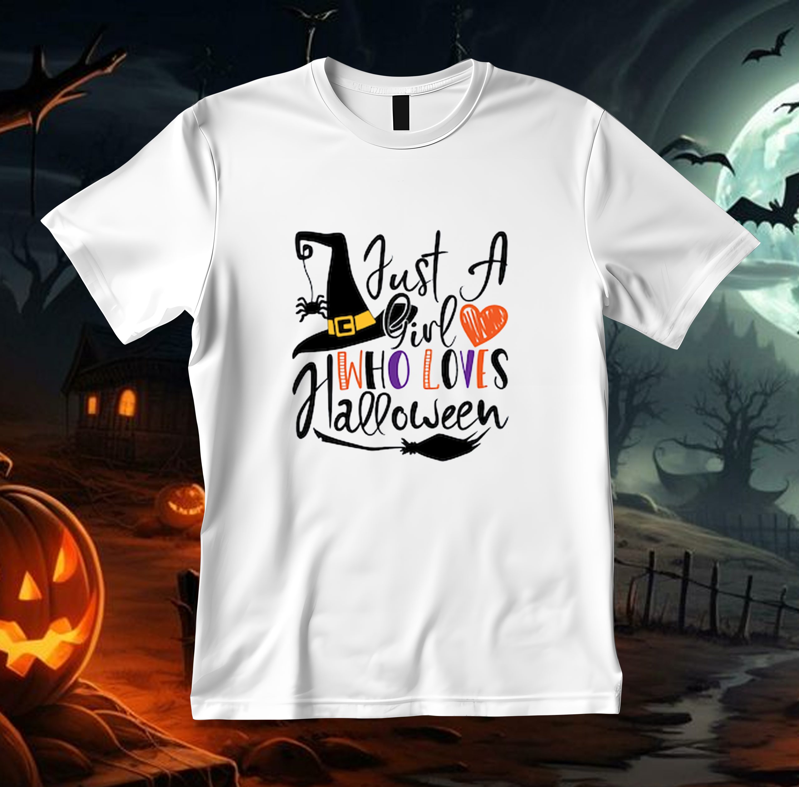Just a girl who loves Halloween Tshirt