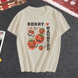 Strawberry Coquette Summerween T-Shirt