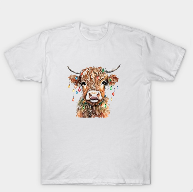 Christmas Deer De Mujer Estilo Europeo Navidad 2026 T Shirt