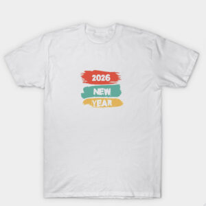 New Year Retro 2026 T Shirt