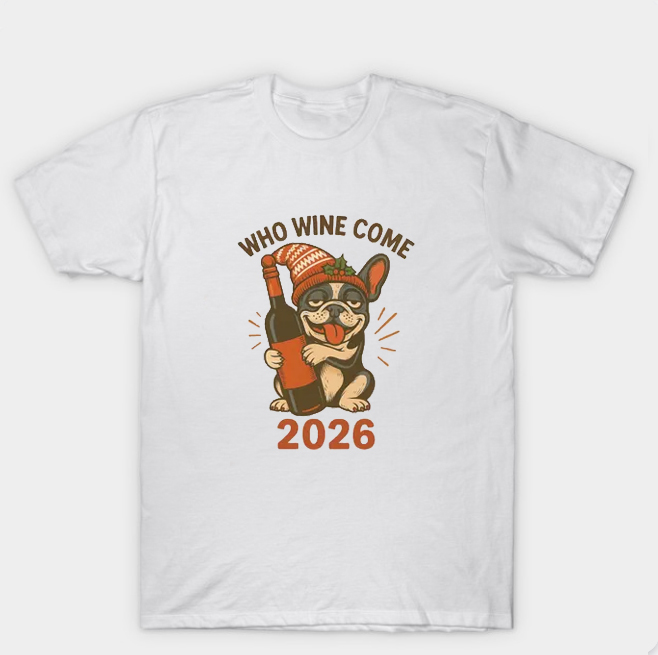 Wine Lover Who Wine Come 2026 T Shirt